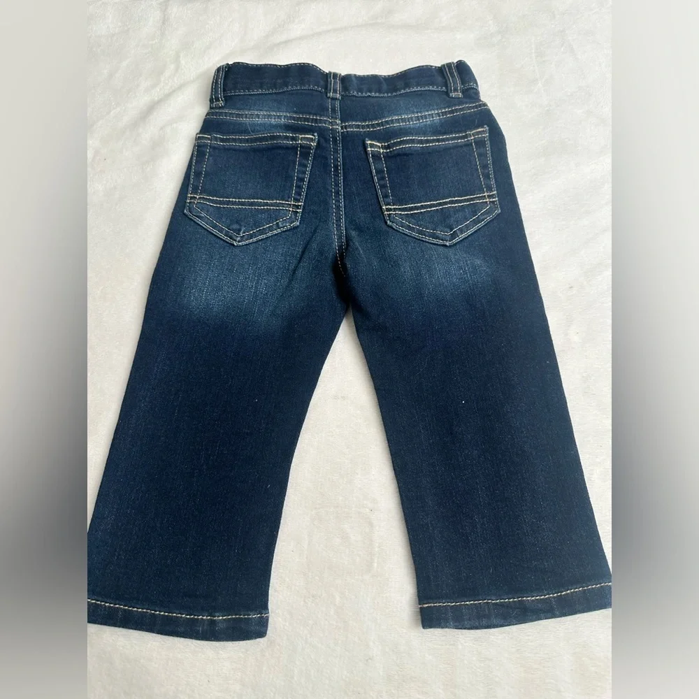 Kids Adjustable Waist Stretch Skinny Jeans - Cat & Jack Kids Size 18M